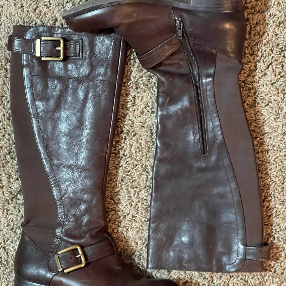 Arturo Chiang Leather Riding Boots